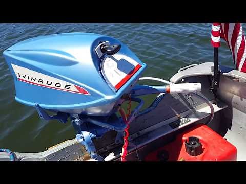 1967 Evinrude Fastwin 18hp Electric Start Outboard Motor