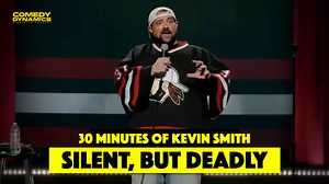 Kevin Smith: Silent But Deadly Extended Edition is out now on Amazon Prime Video, Apple TV, Dish, DirecTV, Spectrum, Google Play and more! The album is available on SiriusXM, Spotify, Apple Music, Amazon Music, Pandora and more! Watch FREE Comedy 24/7 on the Comedy Dynamics Channel! https://bit.ly/ComedyDynamicsTV Video: https://bit.ly/2VuBQSm Audio: https://orcd.co/silentbutdeadly Listen to the Comedy Dynamics Daily podcast! https://bit.ly/3jx8HSD Watch Comedy Dynamics stand-up for FREE on Sams