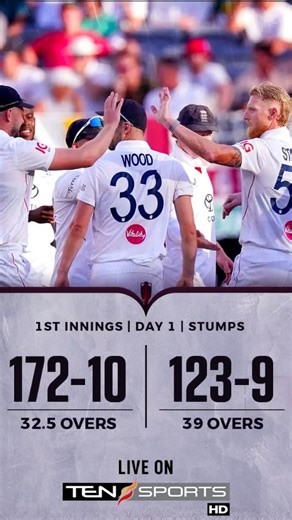 CRIC_ket Paglu on Instagram: "Ashes First match Day 1 Highlight video full ashes 2025 highlights on tv australia vs england ashes 2025 highlights ashes 2025 uk tv highlights ashes cricket highlights 2025 ashes 2025 26 highlights when and where is the next ashes test #cricket #today #cricketnews #ashes2025 #ashes2025_26 #patcummins #starc #archer #engvsaus"