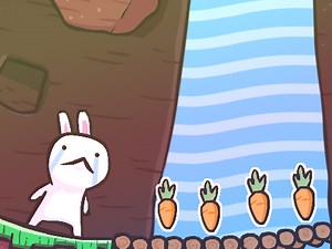 Sad Bunny Face Windows, Mac, Web, Flash game