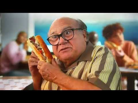 Jersey Mike’s Subs restaurant NEWEST TV commercial with actor Danny DeVito—HILARIOUS commercial😆😆😆