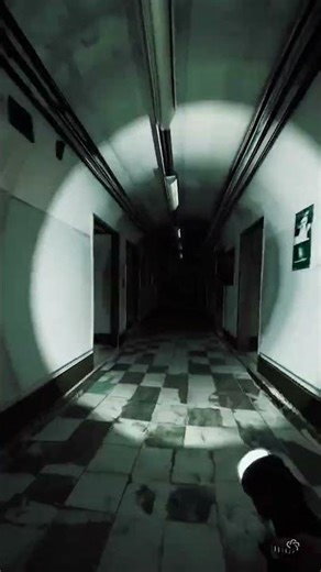 Terrifying First-Person Walk Through Abandoned Hospital Corridor | Cinematic Flashlight Horror POV