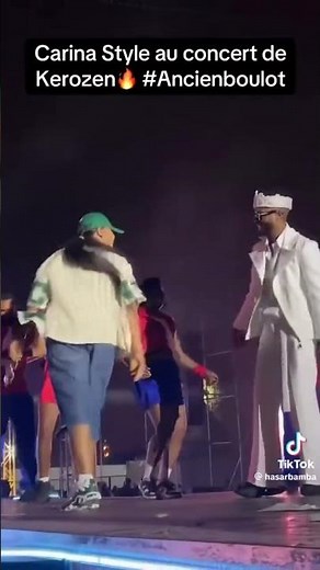 Carina Style danse au concert de Kerozen