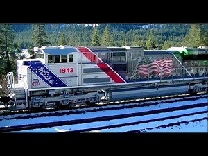 UP 1943 Spirit of the Union Pacific in the Snow on the KOAG2