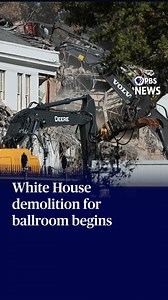 17K views · 569 reactions | Demolition at the White House began...
