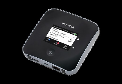 NETGEAR Nighthawk (MR5200) M5 5G Sub 6 AX1800 WiFi 6 流動熱點路由器1G LAN | 2.4 吋 LCD