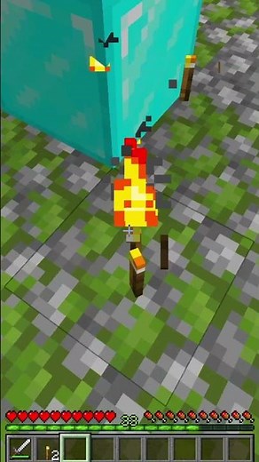 minecraft fake diamond block