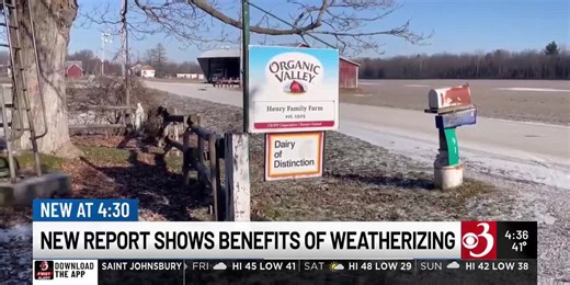 Report shows weatherization provides significant savings for Vermonters