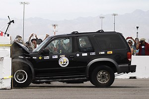 Las Vegas Speedway serves as lab for crash testing