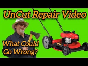 Troy-bilt Push Mower Won't Start - Troubleshooting And Fixes! Plastic Carburetor