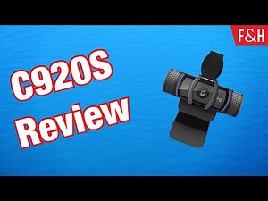 Logitech C920S HD Pro Webcam Review & Test 2019