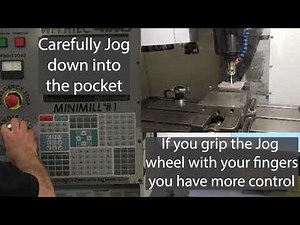 Set X/Y Work Offsets in HAAS Mini Mill using Renishaw Probe Bore Macro with OMP40 Spindle Probe