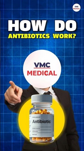 How do antibiotics work and when should you not take them? By VMC Medical