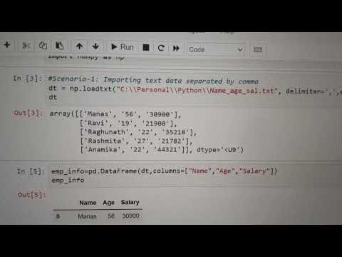 Import and Export txt data in Python
