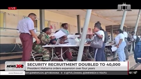 Expansion of Security Services Recruitment in Ghana