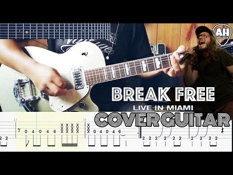 BREAK FREE - HILLSONG | COVER GUITAR + TABS - ANDERS HEREDIA