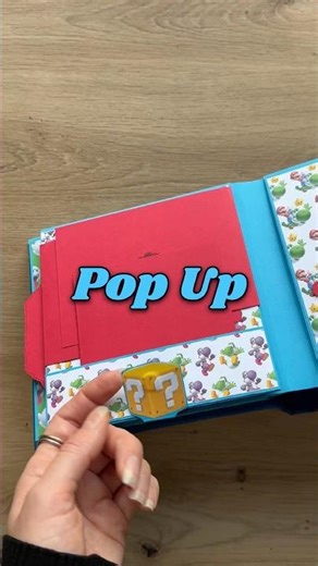 Interactive pop up photo album / Pop up mechanism #scrapbooking #popupalbum #popup #popupbook