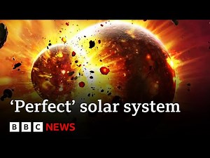 'Perfect solar system' found in search for alien life | BBC News