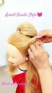 Avant Garde Styletutorial #avantgarde #diyhairstyle #hair #oldclassic #youtubeshorts #yt #subscribe