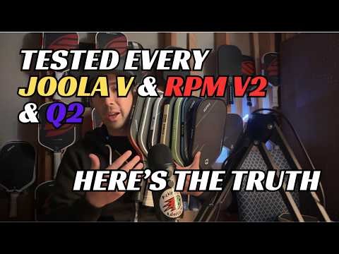 Which Paddle To Get? Joola Pro V verses RPM V2 and Q2 [Full Comparison Review]