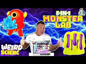 Weird Science 5-in-1 Monster Lab Create Monsters S.T.E.M.