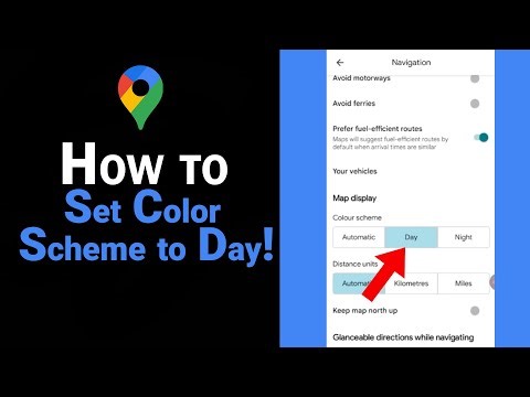 How to Set Color Scheme to Day on Google Map [NEW]