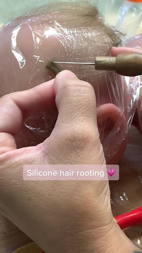 Silicone Hair Rooting Process for Reborn Dolls