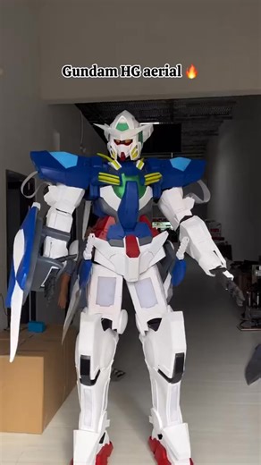 Siêu nhân: gundam 00 exia Chiều cao: 2m5 Show khai trương sinh nhật, sự kiện liên hệ em ạ Sdt: 0398953941 (Vi) | Robot Việt Nam