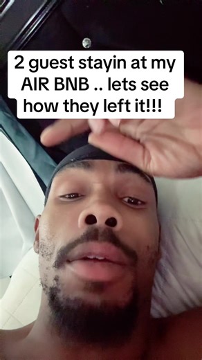 2 guest stayin at my AIR BNB .. lets see how they left it!!! #airbnb #breakingnewsAirbnb #followingAirbnb #fypAirbnb