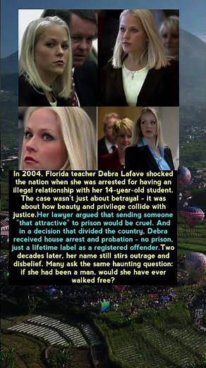 🗿“From Scandal to Controversy: The Journey of the Debra Lafave Case”