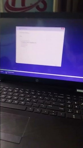 How to install windows 10 in hp laptop #computer #laptoptech #shorts #short