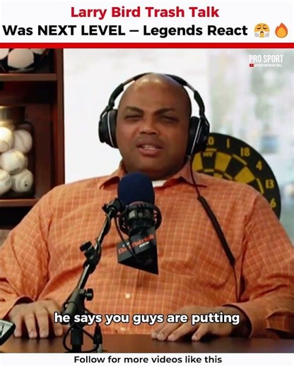 Larry Bird Trash Talk Was NEXT LEVEL — Legends React 💬 😤🔥#nba #shorts