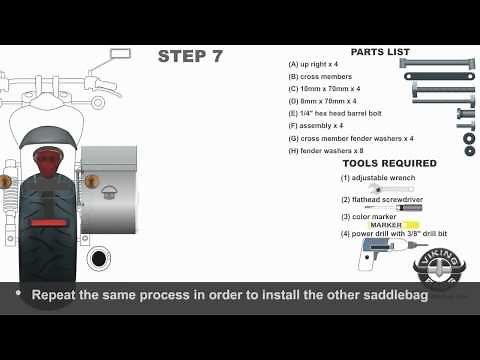 Vikingbags Saddlebag Installation Video