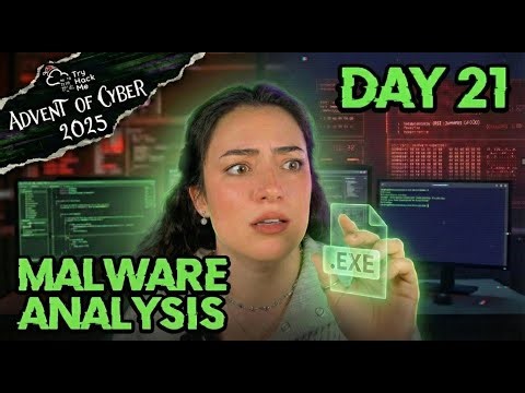 Malware Analysis Walkthrough | TryHackMe AoC 2025 Day 21