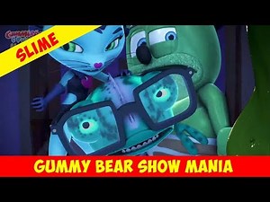 Creepy SLIME Creature Of Nightmare Creek - Gummy Bear Show MANIA - Gummibär And Friends