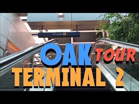 Oakland Airport Southwest Airlines Terminal 2 Tour
