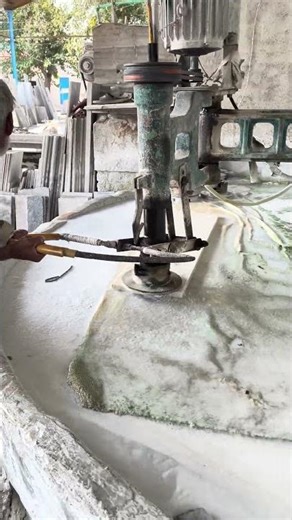 🔥Diamond Disc Power – Cutting Granite, Marble & Tiles 🔥 #DiamondBlade #StoneWork