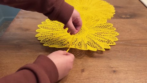 Put a Walmart placemat in your window (this is genius!)