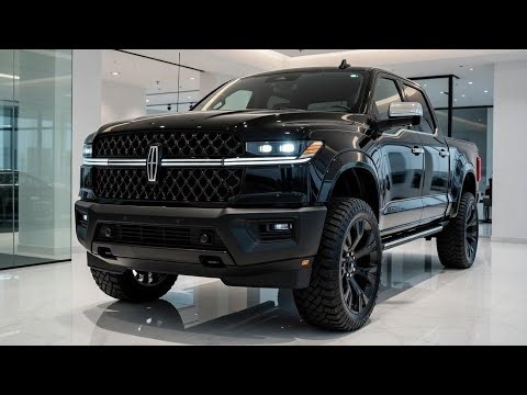 2026 Lincoln Navigator Pickup Truck | Black Glossy Luxury Beast Revealed