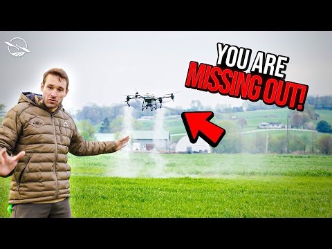 Spray Drones in Amish Farm Lands: nuWay Ag