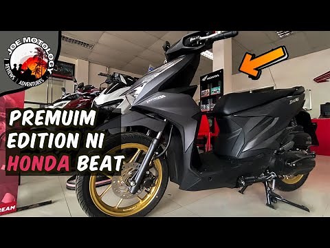 Honda Beat 110 Premium Edition Version 4 Matt Black 2024 Model | All about Honda Beat 2024 model