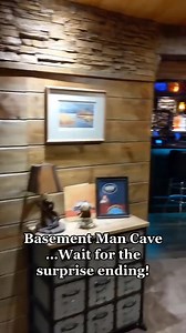 40K views · 236 reactions | Basement Man Cave with arcade, bar and...