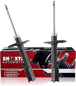 Shoxtec Rear Shock Absorber Replacement for 2005-2006 Toyota Avalon 2004-2006 Toyota Camry 2004-2006 Lexus ES330 2004-2006 Toyota Solara Repl Part No 72208 72207