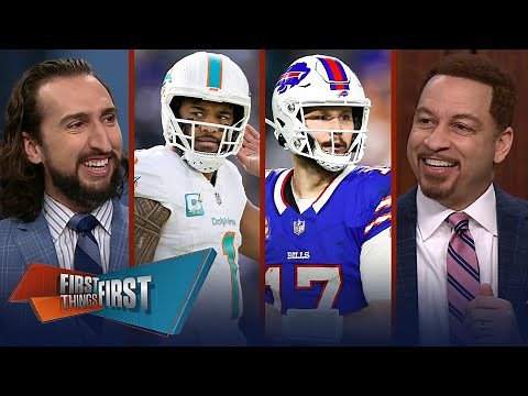 Bills win AFC East, Chiefs to host Dolphins & Brou brings breakdancers | NFL | FIRST THINGS FIRST