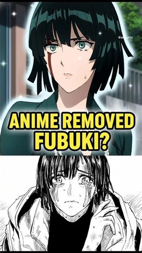 Scene removed from One Punch Man 😭 #onepunchman #fubuki