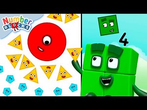 CLUB DES CARRÉS ! 🟩 | Dessins animés mathématiques 1-2-3 | ​Numberblocks en français