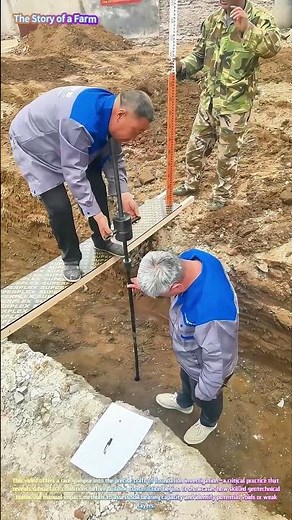 Satisfying Construction: Watch Engineers Perform Light Dynamic Penetration Testing! 🏗️📊↓