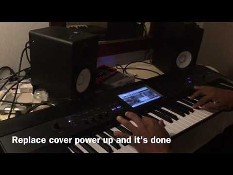 Korg Krome popping, cutout, horrible sound easy FIX!