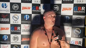 Gavin Curragh talks with George Glinski at #BKB22 | Bare Knuckle Brawlers | Facebook