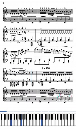 Rush E Piano Sheet Music and Tutorial by Andrew Wrangell